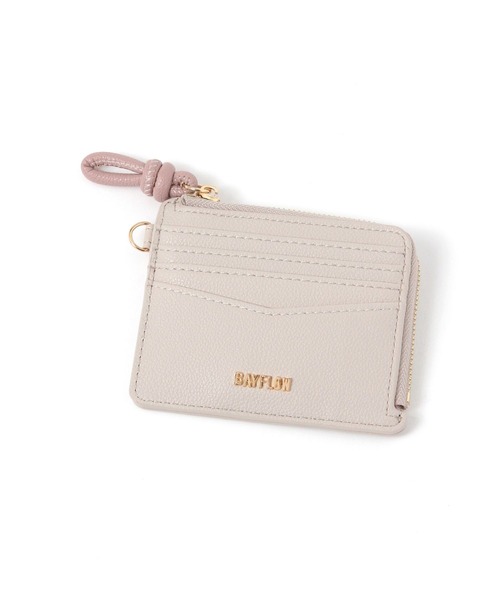 BAYFLOW(ベイフロー)の「ノットハンドルフラグメントケース(財布・レディース・ブラック/アイボリー/ブルー・FREE)」の5枚目の写真
