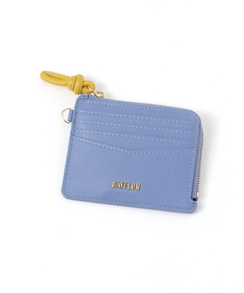 BAYFLOW(ベイフロー)の「ノットハンドルフラグメントケース(財布・レディース・ブラック/アイボリー/ブルー・FREE)」の6枚目の写真