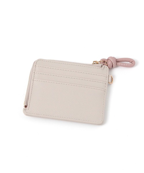 BAYFLOW(ベイフロー)の「ノットハンドルフラグメントケース(財布・レディース・ブラック/アイボリー/ブルー・FREE)」の7枚目の写真