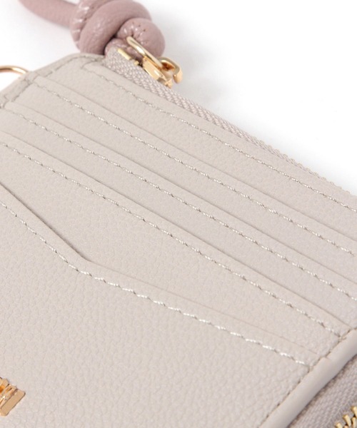 BAYFLOW(ベイフロー)の「ノットハンドルフラグメントケース(財布・レディース・ブラック/アイボリー/ブルー・FREE)」の9枚目の写真