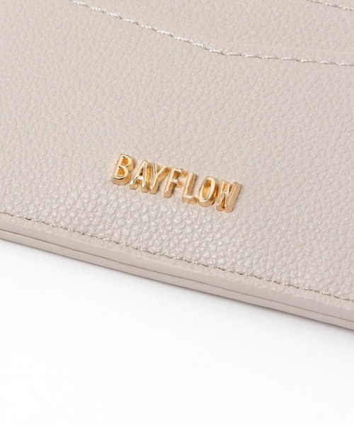 BAYFLOW(ベイフロー)の「ノットハンドルフラグメントケース(財布・レディース・ブラック/アイボリー/ブルー・FREE)」の10枚目の写真