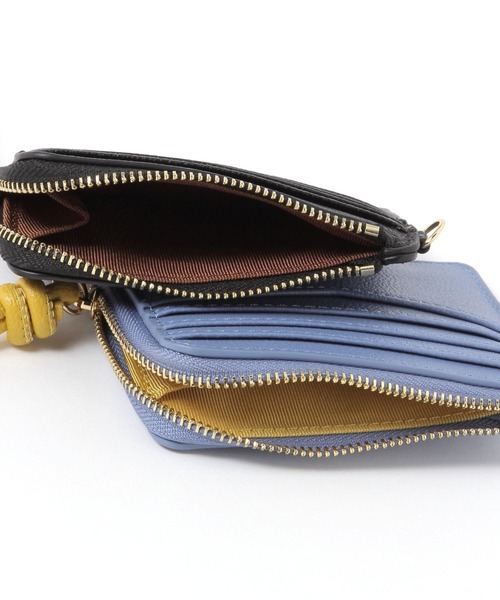 BAYFLOW(ベイフロー)の「ノットハンドルフラグメントケース(財布・レディース・ブラック/アイボリー/ブルー・FREE)」の17枚目の写真