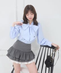 MAJESTIC LEGON | バリエボウタイブラウス(シャツ/ブラウス)