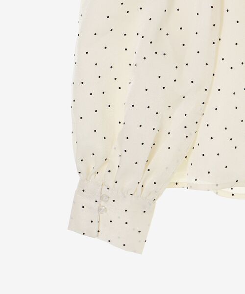 MAJESTIC LEGON(マジェスティックレゴン)の「バリエボウタイブラウス(シャツ/ブラウス・レディース・ホワイト系その他2/ブルー/オフホワイト/ホワイト系その他/ピンク・MEDIUM)」の7枚目の写真