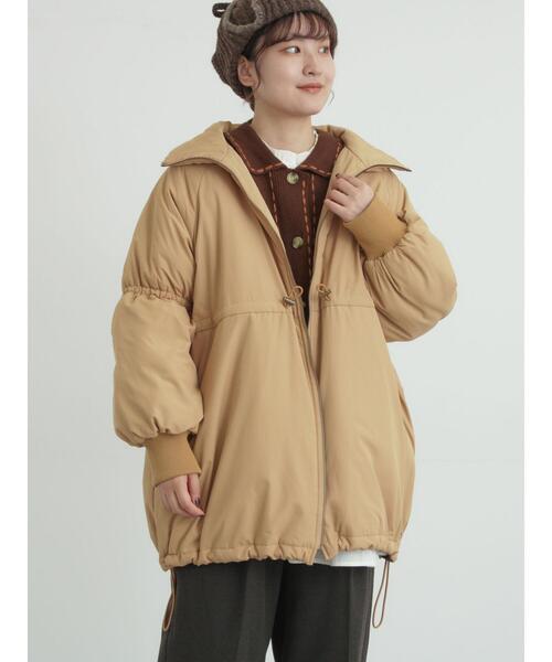 【552kazu】2902】2m セール】【リバーシブル】キャンディースリーブ中綿コート（ブルゾン