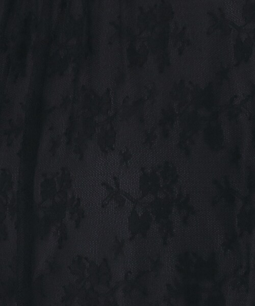 index(インデックス)の「フリルハイネックレーストップス【洗濯機OK】(シャツ/ブラウス・レディース・オフホワイト/ブラック/ベージュ系その他7・42/40/38/36)」の11枚目の写真