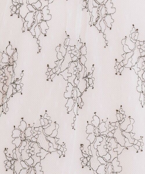 index(インデックス)の「フリルハイネックレーストップス【洗濯機OK】(シャツ/ブラウス・レディース・オフホワイト/ブラック/ベージュ系その他7・42/40/38/36)」の15枚目の写真