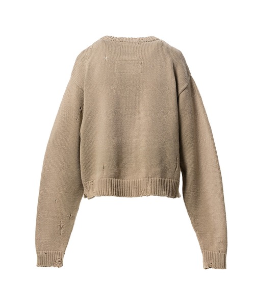 Maison MIHARA YASUHIRO(メゾンミハラヤスヒロ)の「Dinosaur Jacquard Knit Cardigan(カーディガン/ボレロ・レディース・ブラック/ベージュ・36/38)」の11枚目の写真