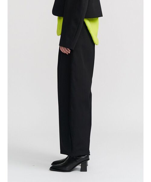 UN3D.（アンスリード）の「SIDE PLEATS PANTS / サイドプリーツパンツ（その他パンツ・レディース・ブラック/グレー・36/38）」の15枚目の写真