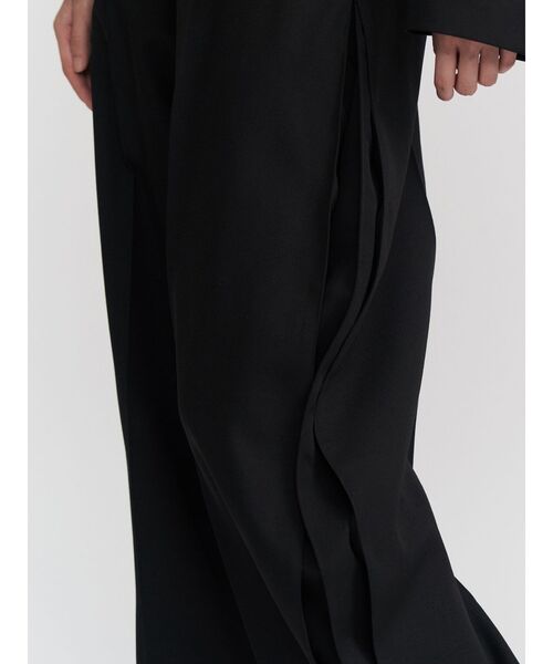 UN3D.（アンスリード）の「SIDE PLEATS PANTS / サイドプリーツパンツ（その他パンツ・レディース・ブラック/グレー・36/38）」の12枚目の写真