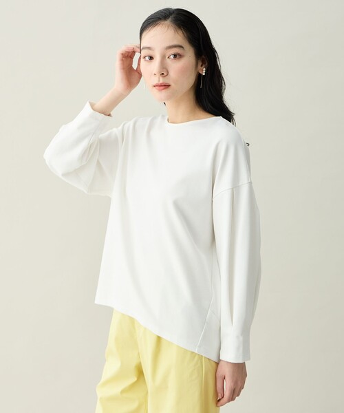 ANY(エニィ)の「タックスリーブプルオーバー(Tシャツ/カットソー・レディース・ホワイト系/ピンク系/ブラック系/ダルブルー系/ライトグレー系・X-LARGE)」の20枚目の写真