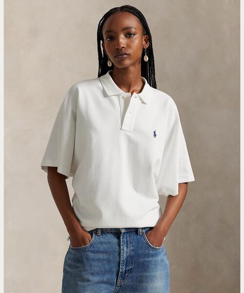 ドルマンスリーブ メッシュ ポロシャツ（ポロシャツ）｜POLO RALPH