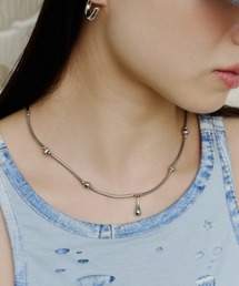 DTYYPE（ドタイプ）の「ミニマルバーアンドドロップネックレス（ネックレス）」