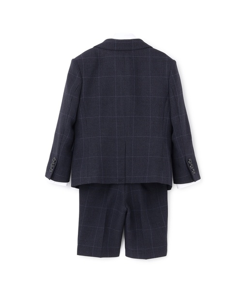 petit main（プティマイン）の「【フォーマル】チェックJK+ハーフパンツセット（スーツセット・キッズ・ネイビー・110cm/130cm/120cm）」の10枚目の写真