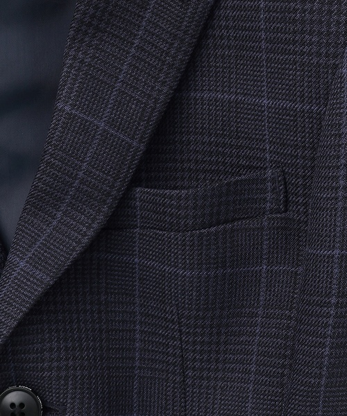 petit main（プティマイン）の「【フォーマル】チェックJK+ハーフパンツセット（スーツセット・キッズ・ネイビー・110cm/130cm/120cm）」の13枚目の写真