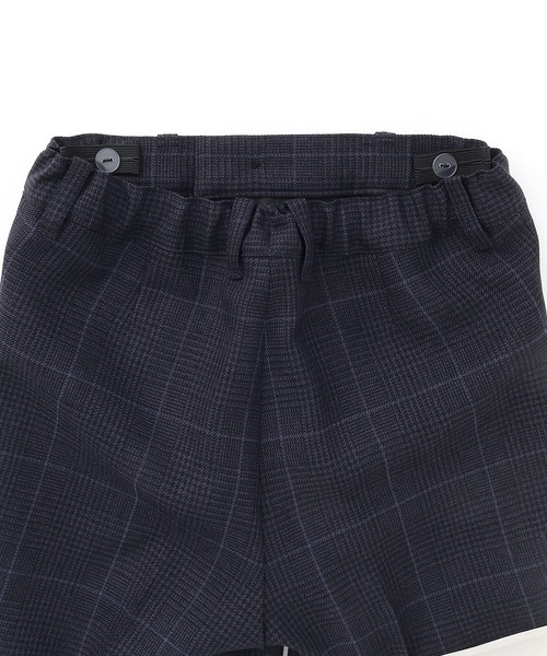 petit main（プティマイン）の「【フォーマル】チェックJK+ハーフパンツセット（スーツセット・キッズ・ネイビー・110cm/130cm/120cm）」の19枚目の写真
