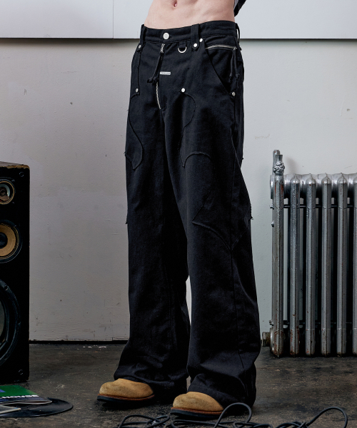 THEVINYLHOUSE(ザバイニルハウス)の「WESTERN BOOTS CUT PANTS BLACK(その他パンツ・メンズ・その他・S/M/L)」の2枚目の写真