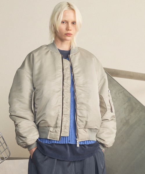 UNISEX》Prime-Over Nylon MA-1 Bomber Jacket/プライムオーバー