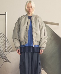 MAISON SPECIAL（メゾンスペシャル）の「《UNISEX》Prime-Over Nylon MA-1 Bomber Jacket プライムオーバーナイロンMA-1ボンバージャケット【MAISON SPECIAL メゾンスペシャル】（MA-1）」