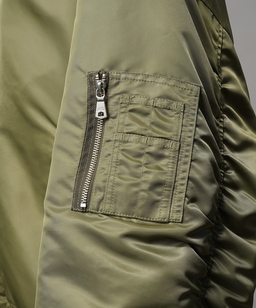 UNISEX》Prime-Over Nylon MA-1 Bomber Jacket/プライムオーバー