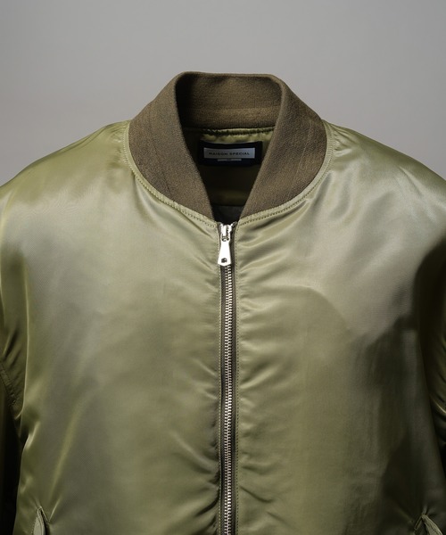 UNISEX》Prime-Over Nylon MA-1 Bomber Jacket/プライムオーバー
