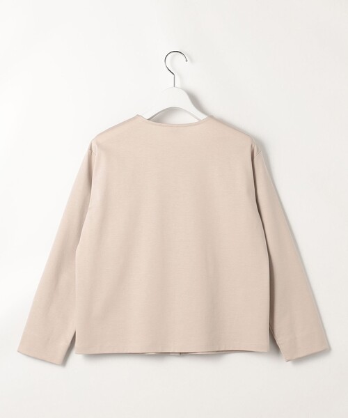 J.PRESS Ladies(J.プレス レディス)の「【冷房対策に】40Gポンチ クルーネック カーディガン(Tシャツ/カットソー・レディース・ネイビー系/ベージュ系/グレー系・SMALL)」の12枚目の写真