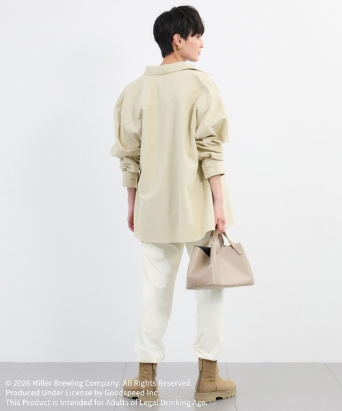 GOOD ROCK SPEED（グッドロックスピード）の「GOOD ROCK SPEED別注 / Miller Lite T（Tシャツ/カットソー・レディース・ネイビー/ホワイト・FREE）」の20枚目の写真