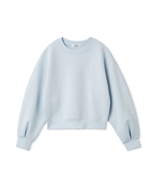 SNIDEL（スナイデル）の「ボンディングロゴスウェットプルオーバー（スウェット・レディース・ホワイト/グレー/ライトブルー・F）」の18枚目の写真