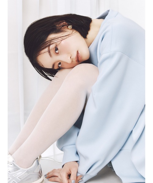 SNIDEL（スナイデル）の「ボンディングロゴスウェットプルオーバー（スウェット・レディース・ホワイト/グレー/ライトブルー・F）」の20枚目の写真