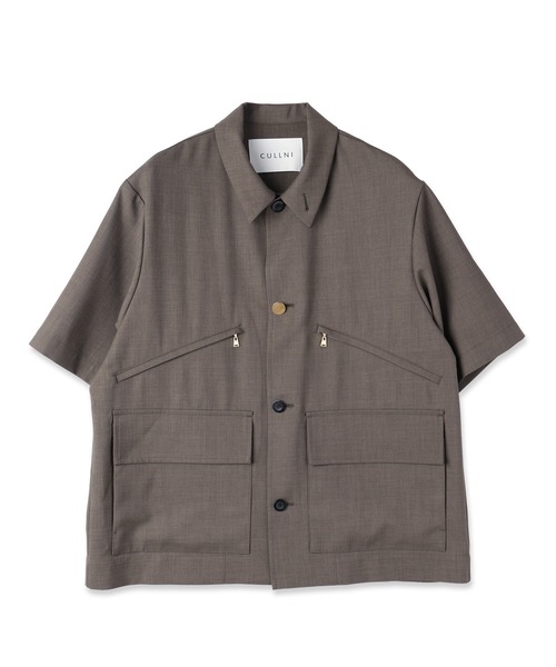 Dry Gabardine Double Pocket Short Sleeve Jacket（シャツ/ブラウス