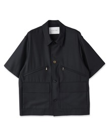 CULLNI | Dry Gabardine Double Pocket Short Sleeve Jacket(シャツ/ブラウス)