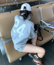 Ressaca（レサーカ）の「バックプリントジップアップスウェット＆ショートパンツ セットアップ（スウェット）」