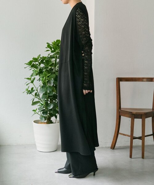 ear PAPILLONNER（イアパピヨネ）の「ベスト風ワンピース【SUM1 STYLE】（ワンピース・レディース・ブラック/ブラック系その他・FREE）」の5枚目の写真