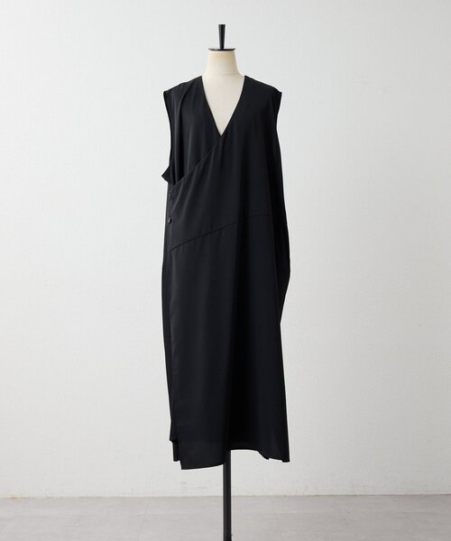 ear PAPILLONNER（イアパピヨネ）の「ベスト風ワンピース【SUM1 STYLE】（ワンピース・レディース・ブラック/ブラック系その他・FREE）」の14枚目の写真