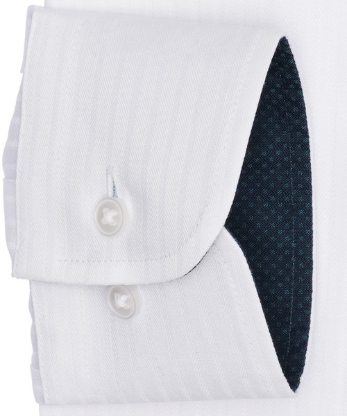 TOKYO SHIRTS(トウキョウシャツ)の「【超形態安定】 形態安定ノンアイロン ワイド 長袖ビジネスワイシャツ(ビジネスシャツ・メンズ・ホワイト・首回り37cm-裄丈84cm/首回り39cm-裄丈80cm/首回り39cm-裄丈84cm/首回り41cm-裄丈82cm/首回り41cm-裄丈86cm/首回り42cm-裄丈82cm/首回り42cm-裄丈86cm/首回り43cm-裄丈82cm/首回り43cm-裄丈86cm/首回り37cm-裄丈80cm)」の3枚目の写真
