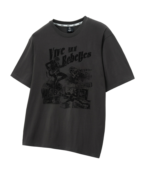 MOZMOZ(モズモズ)の「ガレージラック オーバーサイズ 半袖Tシャツ チャコール(Tシャツ/カットソー・レディース・その他・XL/M)」の4枚目の写真