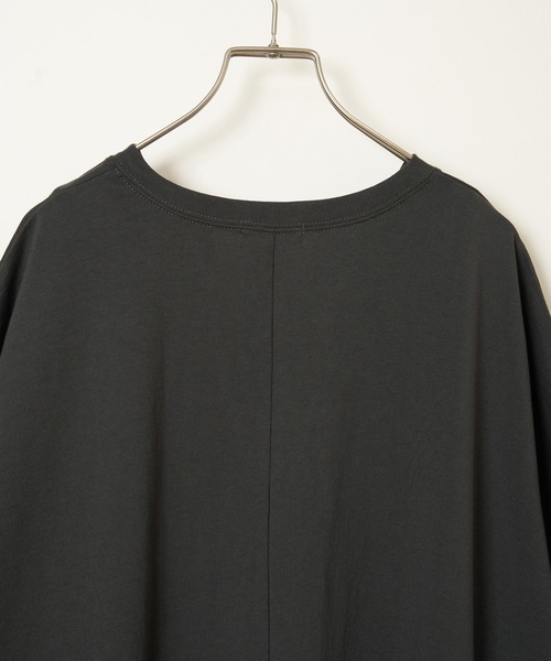 notch.（ノッチ）の「【notch. by KR 】キーネックビッグワンピース（ワンピース・レディース・ブラック/ダークグレー/ブルー・M/TM）」の5枚目の写真