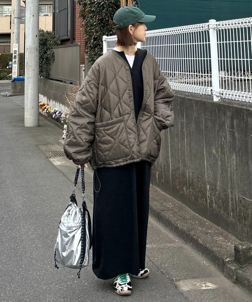 notch.（ノッチ）の「【notch. by KR 】キーネックビッグワンピース（ワンピース・レディース・ブラック/ダークグレー/ブルー・M/TM）」の16枚目の写真