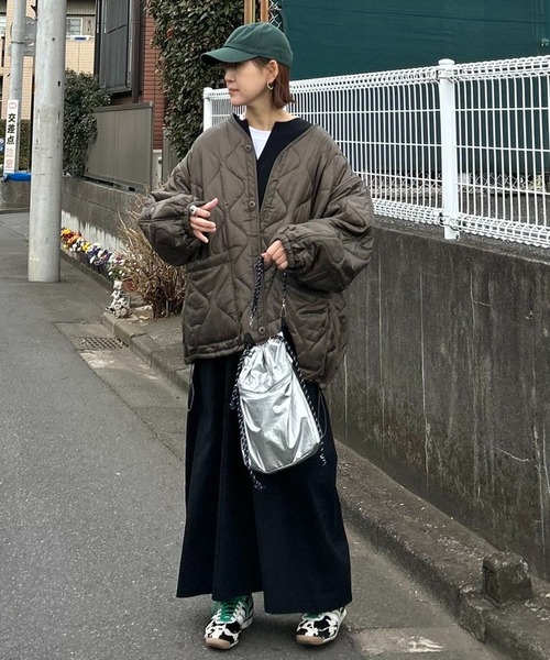 notch.（ノッチ）の「【notch. by KR 】キーネックビッグワンピース（ワンピース・レディース・ブラック/ダークグレー/ブルー・M/TM）」の17枚目の写真