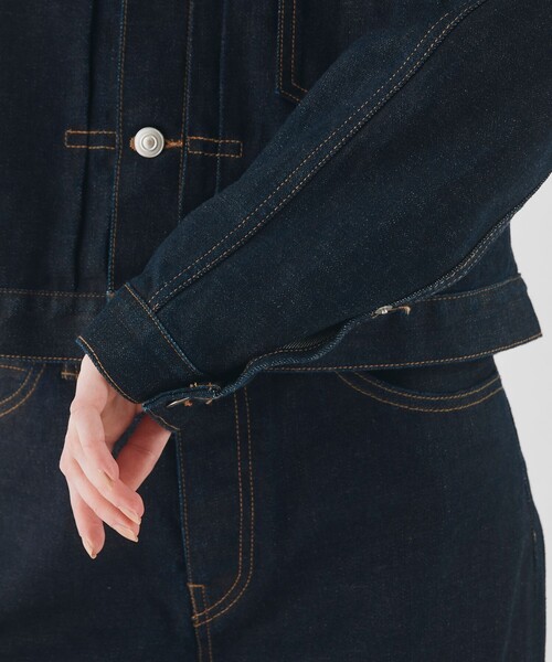 リユースシーアイランドコットン デニムジャケット（デニムジャケット