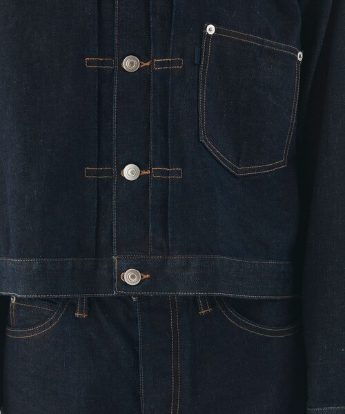 リユースシーアイランドコットン デニムジャケット（デニムジャケット