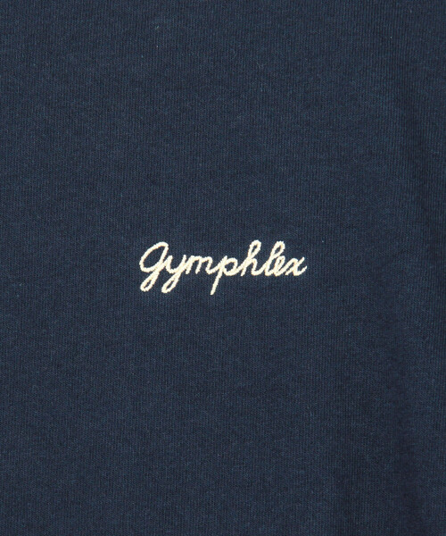 GYMPHLEX(ジムフレックス)の「Gymphlex | コットンジャージー クルーネック長袖Tシャツ MEN(Tシャツ/カットソー・メンズ・ダークネイビー/ホワイト系その他・L/M)」の17枚目の写真