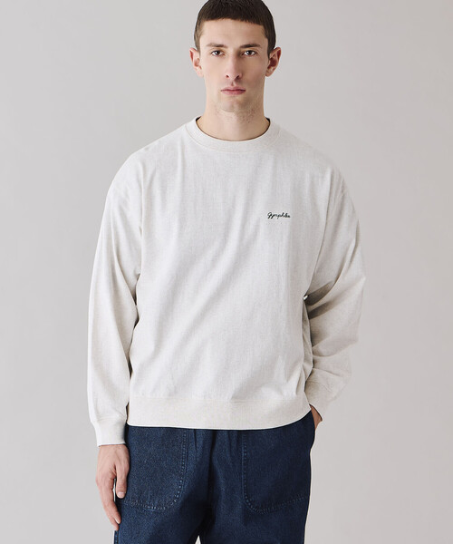 Gymphlex | コットンジャージー クルーネック長袖Tシャツ MEN（Tシャツ