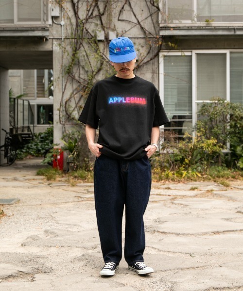 APPLEBUM(アップルバム)の「“Electric Retro" Logo T-shirt(Tシャツ/カットソー・メンズ・ブラック・MEDIUM/LARGE/X-LARGE/XX-LARGE)」の6枚目の写真