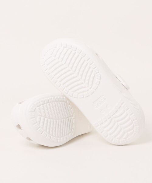 crocs(クロックス)の「crocs クロックス CRUSH CLOG【2WAY】レディース厚底サンダル サボ(クラッシュクロッグ)(サンダル・レディース・ホワイト・22.0cm/23.0cm/24.0cm)」の3枚目の写真