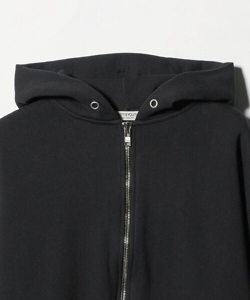BEAUTY&YOUTH UNITED ARROWS(ビューティーアンドユースユナイテッドアローズ)の「ヘビー クラシック スウェット ジップ ジャケット(パーカー・メンズ・ライトピンク/ブラック・XL/S/L/M)」の3枚目の写真