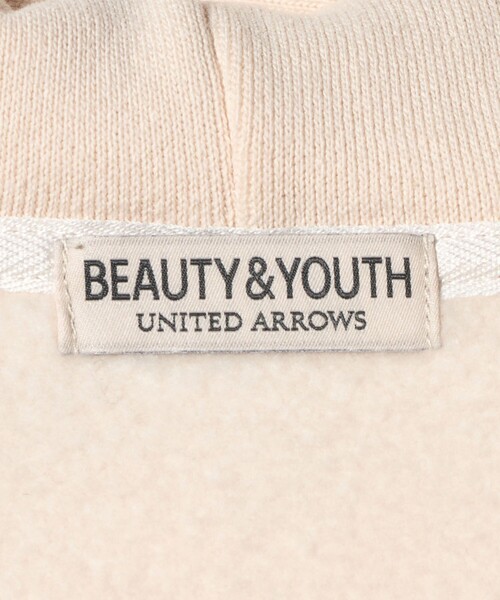 BEAUTY&YOUTH UNITED ARROWS(ビューティーアンドユースユナイテッドアローズ)の「ヘビー クラシック スウェット ジップ ジャケット(パーカー・メンズ・ライトピンク/ブラック・XL/S/L/M)」の5枚目の写真