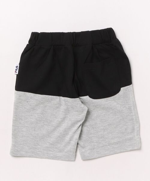 FILA(フィラ)の「FILA/フィラ バイカラー切替 ハーフパンツ(その他パンツ・キッズ・チャコール/ブラック/オレンジ系その他・110cm/130cm/120cm)」の4枚目の写真
