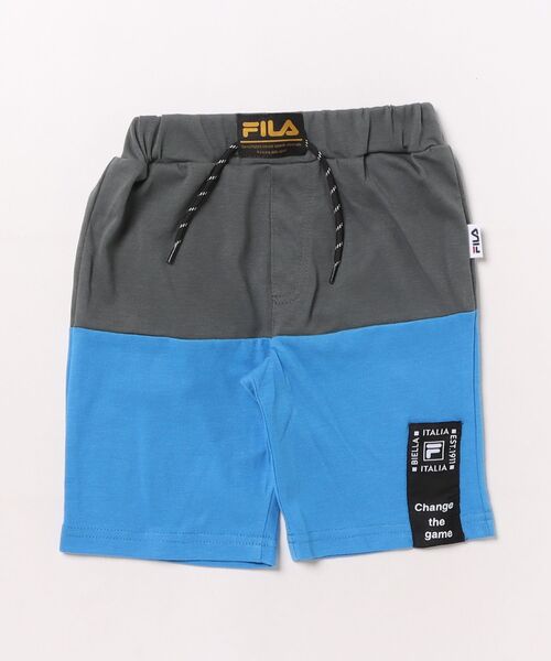 FILA(フィラ)の「FILA/フィラ バイカラー切替 ハーフパンツ(その他パンツ・キッズ・チャコール/ブラック/オレンジ系その他・110cm/130cm/120cm)」の7枚目の写真