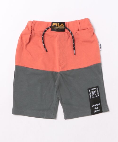 FILA(フィラ)の「FILA/フィラ バイカラー切替 ハーフパンツ(その他パンツ・キッズ・チャコール/ブラック/オレンジ系その他・110cm/130cm/120cm)」の8枚目の写真